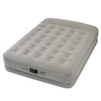 Insta-bed 20 in Queen Pillow Rest Air Mattress w/ Internal AC Pump