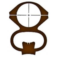 Ironsighter Muzzleloader See-Thru Mount For CVA &amp; Traditions 332