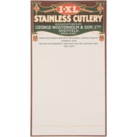 Ixl Stainless Cutlery Display Card