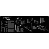 JE Machine Tech Gun Cleaning Mat, 12in x 36in