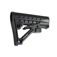 JE Machine Tech Featureless Skeleton A-Frame Buttstock, Mil-Spec