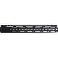JE Machine Tech JE Handguard Free Float Ar15 15in Key-mod W/rail Relief Blk