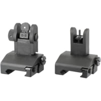 JE Machine Tech AR-15/M4/M16 Flip-Up Polymer Front and Rear Sight Set