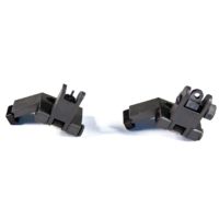JE Machine Tech AR-15 Flip-Up 45-Degree Offset Sight Set