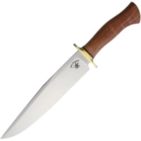 Jesse Hemphill Bowie Curly Maple 80crv2 Steel Fixed Blade Knife