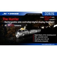 JETBeam DDR26 1000 Lumens LED Flashlight w/ Digital Display