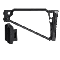 JMac Customs TS-8RP Stock 5.5mm Folding Aks w/Rubber Butt Pad