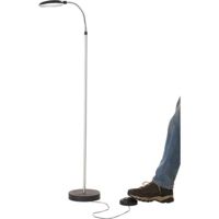 JOBAR Battery Operated LED Cordless Anywhere Floor Lamp w/ Foot Control