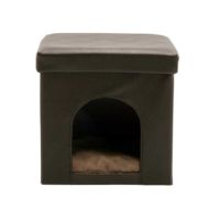 JOBAR Brown Pet Ottoman