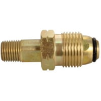 JR Products 07-30075 Excess Flow Pol 1/4" MPT x Male Pol 2 3/8" Long