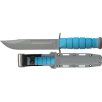 Ka-bar Knives Ka-bar Ussf Space-bar Knife 7" Fine Edge W/sheath Blk/blue