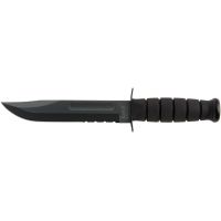 KA-BAR Knives Utility Serrated Knife w/ Sheath - 11.5" Overall Length
