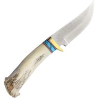 Ken Richardson Knives Fixed Blade Hunter Turquoise Fixed Blade Knife
