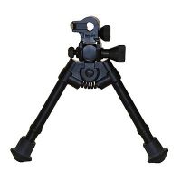 Versa-Pod All Steel Model 51 7-9in Prone Bipod w/Rubber Feet And Universal Adaptor
