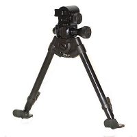 Versa-Pod All Steel Model 72 9-12in Standard Bench Bipod w/Ski Feet And Universal Tactical Adaptor