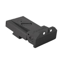 Kensight Kimber Arctic White Dot Adjustable Target 1911 Rear Sight, Serrated Blade