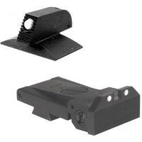 Kensight BoMar BMCS Arctic White Dot, Adjustable Target 1911 Rear Sight