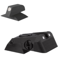 Kensight DAS Serrated Blade w/Artic White Dots Adjustable Rear 1911 Sight