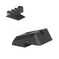 Kensight DFS Serrated Blade Fiber Optic Fixed Rear 1911 Sight