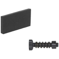 Kensight Serrated Square Replacement Pistol Sight Blade w/ Windage Asembly, No Notch