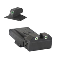 Kensight LPA TRT Contoured Profile Serrated Beveled Blade Tritium Adjustable Rear Night Sight