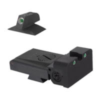 Kensight LPA TRT Rounded Blade Contoured Tritium Adjustable Rear Night Sight