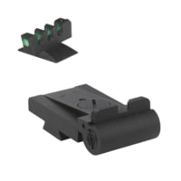 Kensight Rollo 1911 Low-Profile Fiber Optic Contoured Adjustable Combat Sight Set