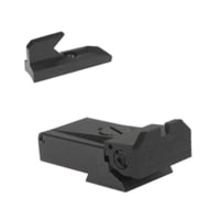 Kensight Ruger MKII, MKIII &amp; MKIV Adjustable Target 1911 Rear Sight Set w/Beveled Blade