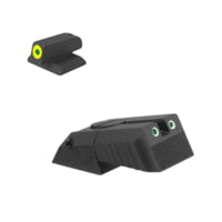 Kensight Springfield Tritium Rear w/Serrated Blade w/0.200in Tall Tritium Contoured Base Front