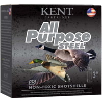 Kent Cartridge AP123S36-2 12Gauge 3&quot; 1 1/4oz 2Shot 25 Per Box/10 Case