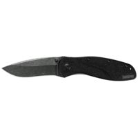 Kershaw Blur Black/Blackwash Assisted Folding Knife by Ken Onion