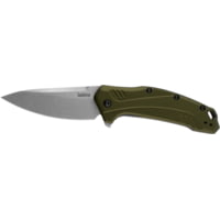 Kershaw Link Olive Stonewashed Assisted Folding Knife by Kershaw Originals