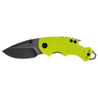 Kershaw Shuffle Lime Green Blackwash Folding Knife by Kershaw Originals