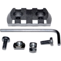 Kexuan M-LOK to Picatinny Adapter Rail, Polymer, 3 slots