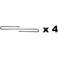 Kexuan Safe Shelf Handgun Hangers, Set of 4