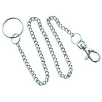 Key-Bak 7402 Pocket Chain Bolt Snap Key Hodler w/ Split Ring and Chain