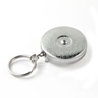 Key-Bak 3 Retractable Reel w/ 24in Stainless Steel Chain
