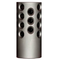 KIDD Innovative Design 10/22 Stainless Steel .920in Muzzle Brake, 28 Bead Blasted