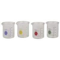 Kimble/Kontes KIMAX Brand Griffin Beakers, Low Form, Double Scale, Borosilicate Glass 14000 250, Pack of 12