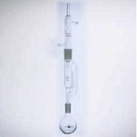 Kimble/Kontes KIMAX Extraction Apparatus with Allihn Condenser, Flask, and Soxhlet Extraction Tube, [ST] Joints, Kimble Chase 24005 30 Allihn Condensers With Flask And Soxhlet Extraction Tube