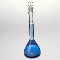 Kimble/Kontes KIMAX Volumetric Flasks with [ST] Glass Stopper, Class B, Kimble Chase 28015 200