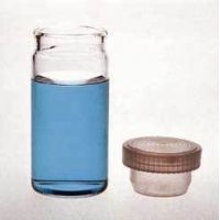 Kimble/Kontes OPTICLEAR Vials, Borosilicate Glass, with Polyethylene Stopper, Kimble 60975L 1, Pack of 72
