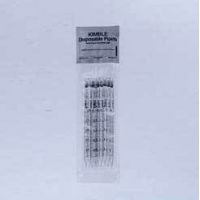 Kimble/Kontes Shorty Disposable Serological Pipets, Glass, Sterile, Plugged, Kimble 72115 10210 Individually Wrapped, Case of 200