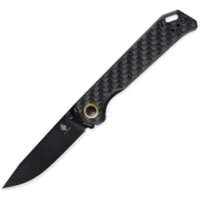 Kizer Cutlery Begleiter Linerlock CF 3.63 in Carbon Steel Folding Knife