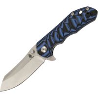 Kizer Cutlery Sovereign Linerlock Black/Blue Folding Knife