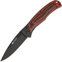 Kizlyar Prime Linerlock Black Ti D2 Folding Knife