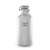Klean Kanteen Narrow Growler, 64oz, Brushed Stainless