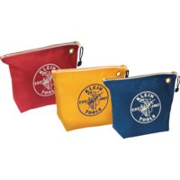 Klein Tools Assorted Canvas Zipper Bags