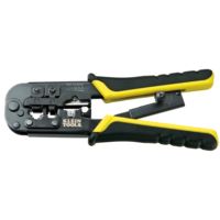 Klein Tools Ratcheting Modular Crimper/Stripper