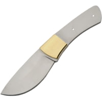 Knifemaking making 8.5 Ss Blank Large Drop Pt 3.50 in Stainless Steel Fixed Blade Knife